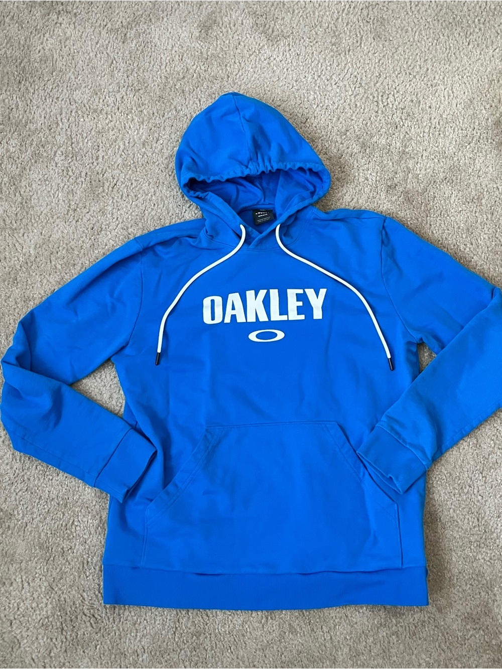 Oakley B1B Men’s Blue Hooded Sweatshirt Size Large
